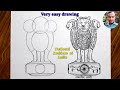 How to draw national emblem of India step by step so easy