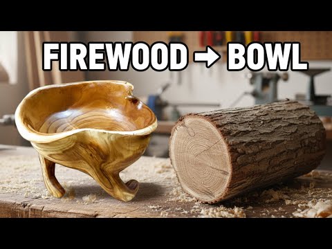 From Firewood to Bowl — The Wood Decided
