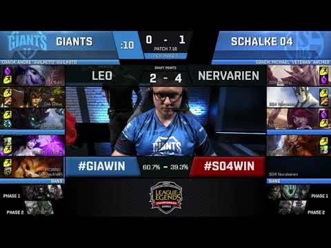 Jactroll Jax Darius podczas meczu Giants vs Schalke -oddshot-