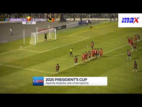Match Highlights | Hearts of Oak 1-2 Asante Kotoko | 2025 President's Cup