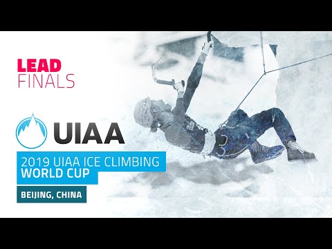 Beijing, China l Lead Finals l 2019 UIAA Ice Climbing World Cup