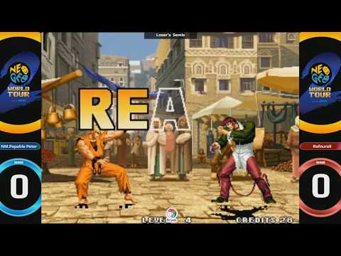 Papable Peter vs Rafnureli - KOF '98 Neo Geo World Tour Season 2 Philippines Stop Losers Semis