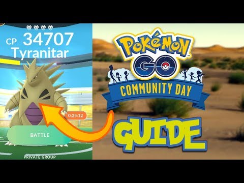 Community Day Guide In Pokemon Go | Larvitar |