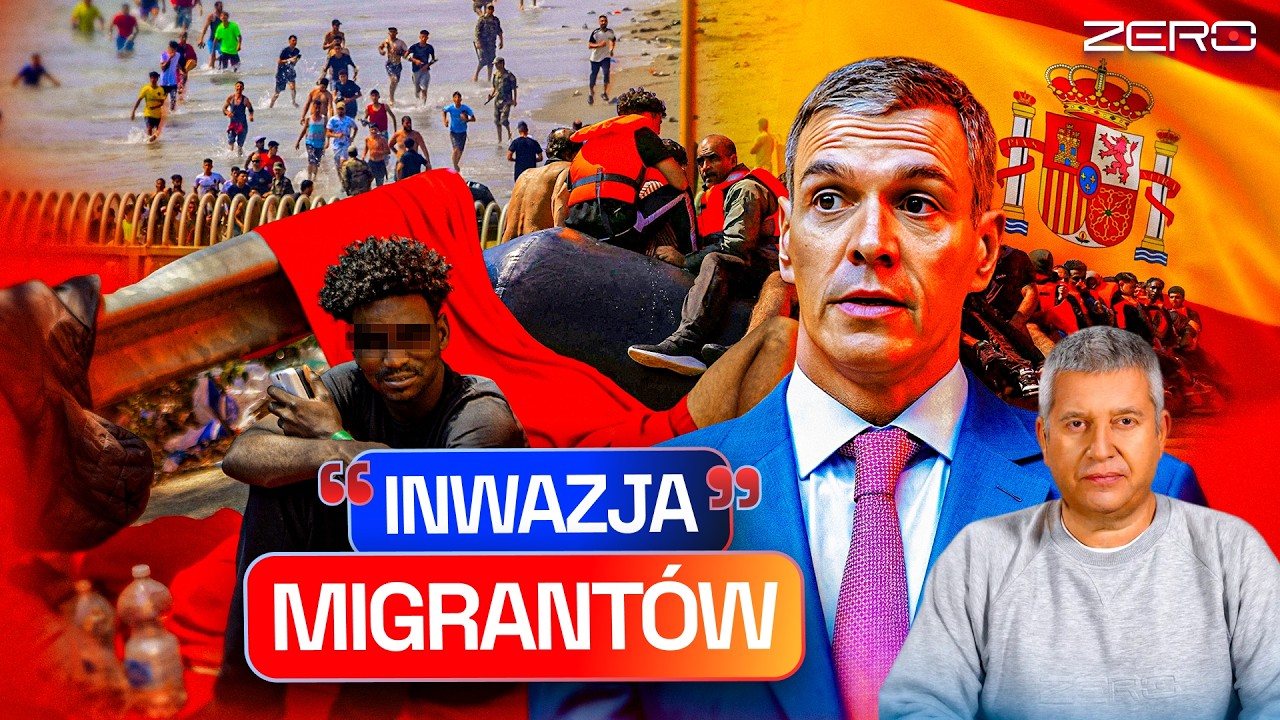 MAROKAŃCZYCY SZTURMUJĄ CEUTĘ, TYSIĄCE MIGRANTÓW, HISZPANIA WYSYŁA WOJSKO