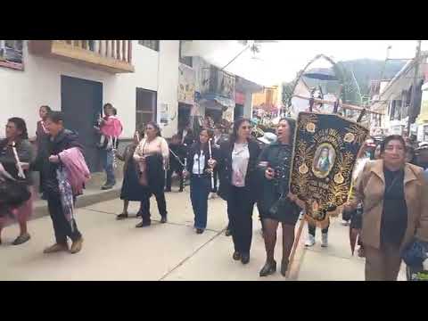 Pomabamba : Procesión de Jueves Santo 2026 Virgen Dolorosa y Jesús Nazareno ( Tarde )