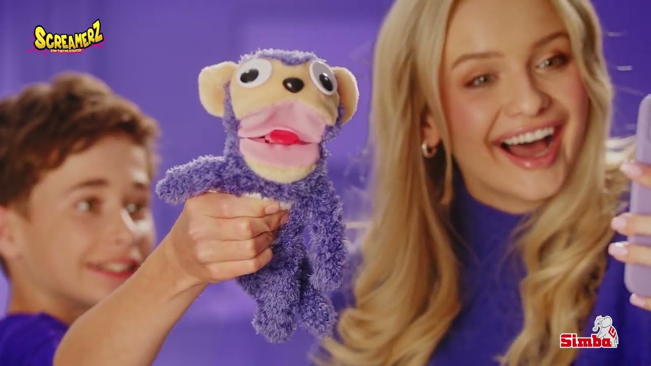 ScreamerZ: Sikítozó nyuszi plüssfigura 30 cm - Simba Toys videó
