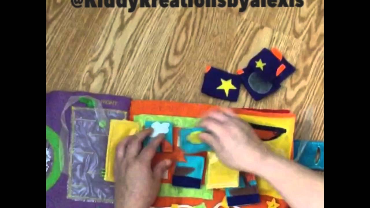 Quiet book - Felt book - busy book