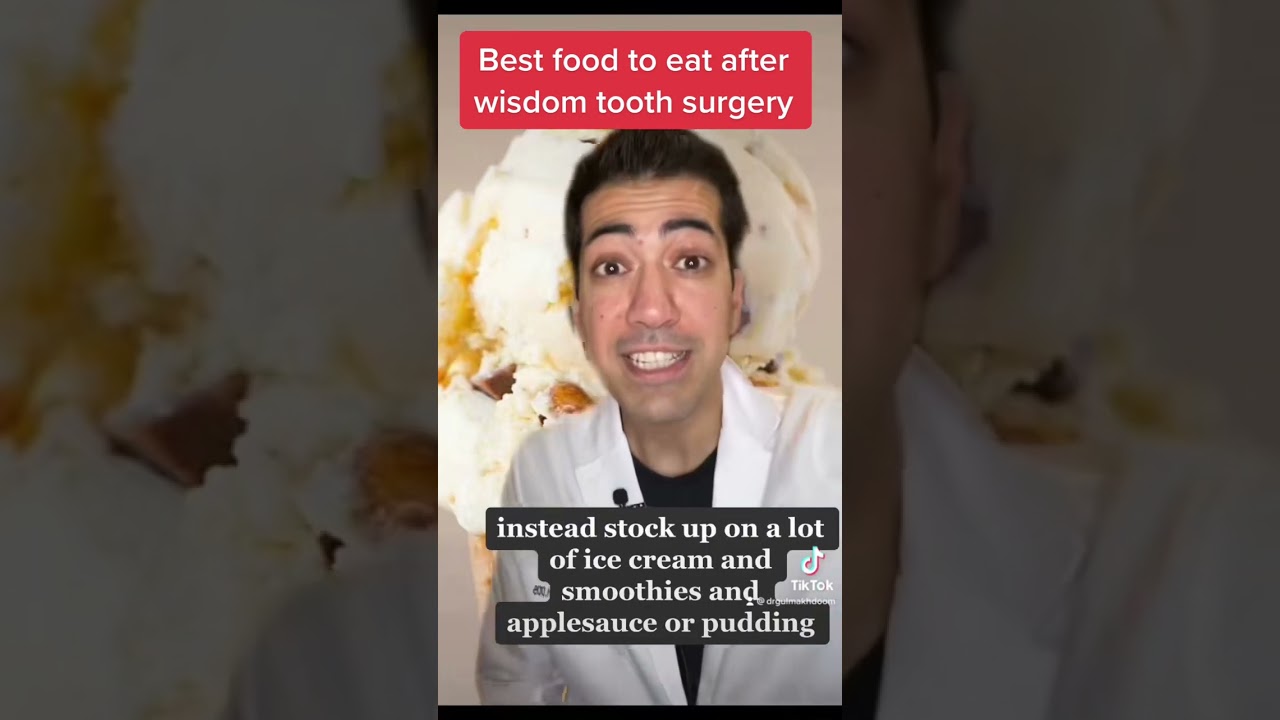 Best food to eat after Wisdom tooth surgery ✅ #wisdomteeth #wisdomtooth #oralsurgery #toothextractio