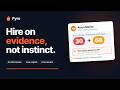 Pyro: Hire on Evidence, Not Instinct | AI Interviewer + Live Copilot