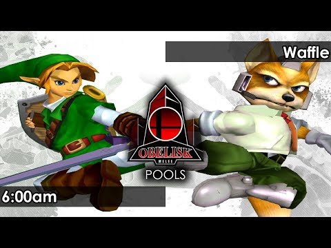 Melee: SMT | 6:00am (Link) V Waffle (Fox) - Obelisk 100 Tournament SSBM