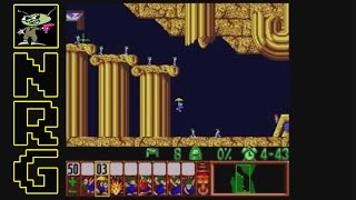 NRG: 5-10 Minutes of Gameplay - Lemmings [Super Nintendo]