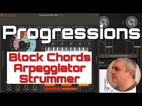 4Pockets Progressions Intelligent Chord Generator Tutorial 6: Block Chords, Arpeggiator, Strummer