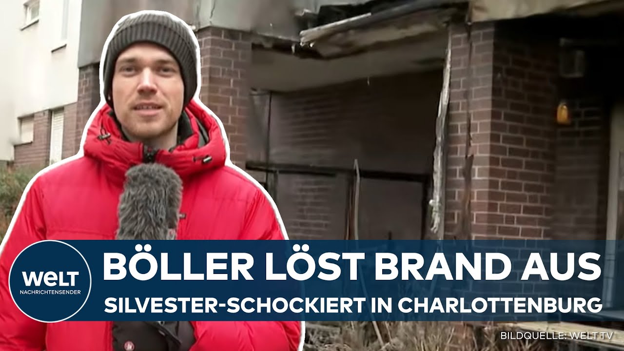 JAHRESWECHSEL 2026: Silvester-Brand in Berlin - Böller löst Brand aus - Feuerwehr im Großeinsatz!