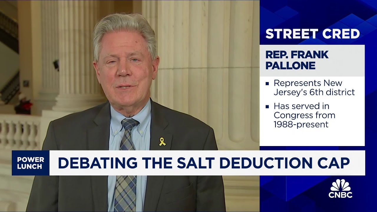 Rep. Frank Pallone: Trump is backtracking again on SALT Tax cap