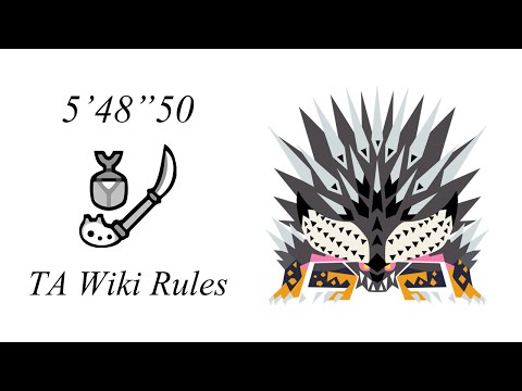 MHW IB: M6★ To the Very Ends with You | Ruiner Nergigante | Insect Glaive - 5'48'50 (TA Wiki Rules)
