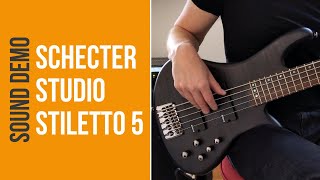 Video thumbnail for Schecter Stiletto Studio 5 - Sound Demo (no talking) by Bass Bonedo