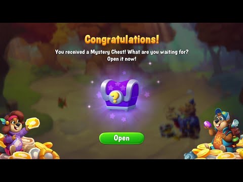 @Fishdom Unforgettable Hike Level 40 Unlocked. Mystery Chest Opened.