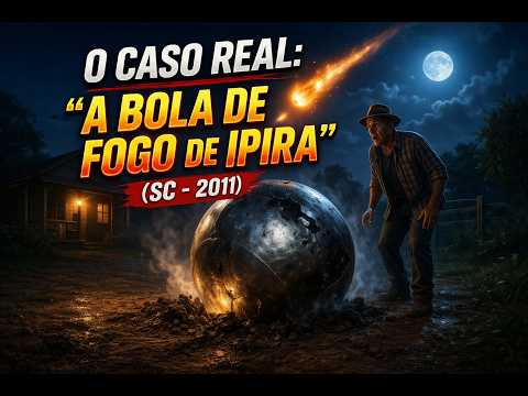 A bola de Fogo de Ipira SC! #mistériosdobrasil #lixoespacial #objetomisterioso #casoreal #ufobrasil