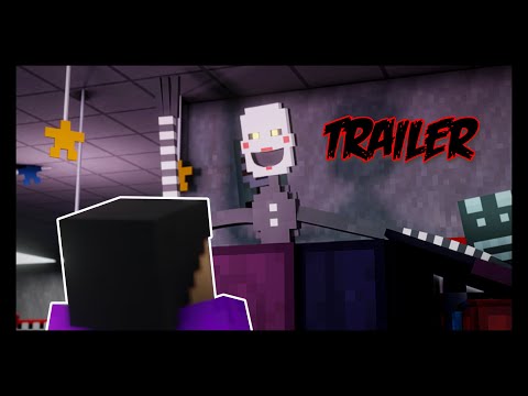 "Left Behind" | FNAF Minecraft Teaser Trailer 2 [DAGames]