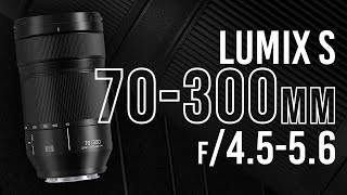 Video thumbnail for Panasonic LUMIX S 70-300mm f/4.5-5.6 MACRO O.I.S Lens | Hands-on Review by B&H Photo Video Pro Audio