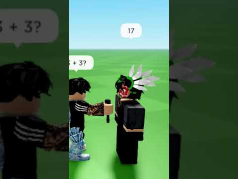 4 + 4 = 5 ACERTOU MIZERAVI VERSÃO ROBLOX 😅 #shorts #roblox