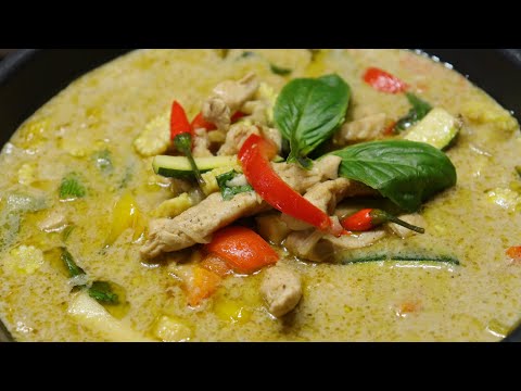 Thai Green Curry Recipe | How to make the BEST Thai Green Chicken Curry | Easy Thai Curry Recipe