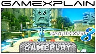 Mario Kart 8: Thwomp Ruins Gameplay w/ Direct Audio (Wii U)