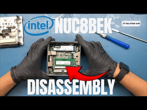 INTEL NUC8BEH MINI DESKPOT DISASSEMBLY