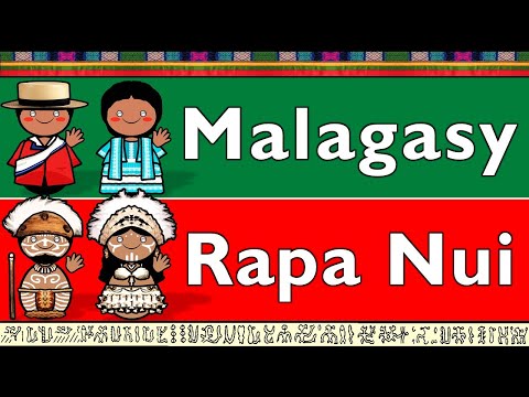 The Sound of the Proto Austronesian language Numbers Words Story
