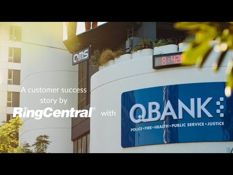 RingCentral helps QBank deliver exceptional personal service and financial wellbeing for members