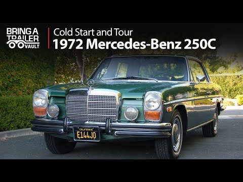 1972 Mercedes-Benz 250C Cold Start and Tour | Bring a Trailer