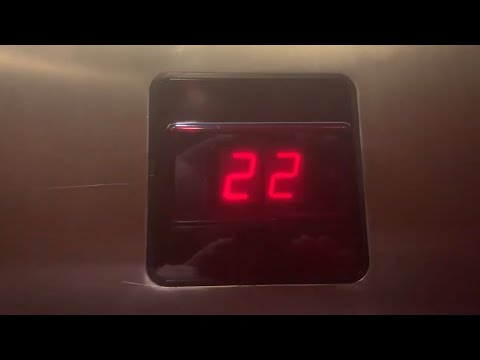 INSANELY RARE SCHINDLER M SERIES elevator @ Broward Financial Center Las Olas Fort Lauderdale, FL