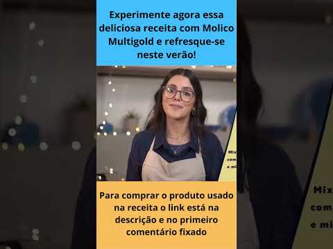 Delicioso lanche refrescante com Molico Multigold: A escolha perfeita para o verão