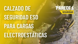 Calzado de seguridad especial cargas electrostáticas ESD | Zapatillas Jerez Paredes Seguridad