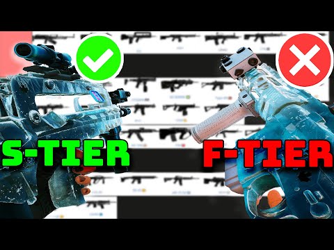 The BEST Attacker Weapons In Rainbow Six Siege 2022 (Tier List)