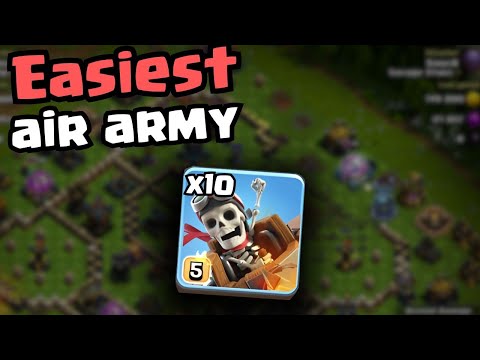 Mass Dragon Rider is definitely the EASIEST air army in the game!