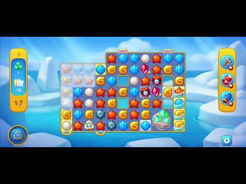 Fishdom gameplay Swift Escapade level 2 success