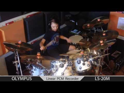 Porcupine Tree BLACKEST EYES - drum cover by Igor Falecki (11 y old)