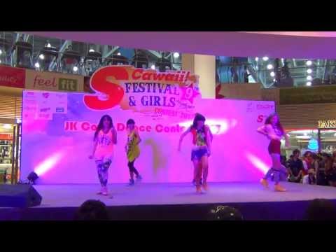 130428 Black' forent cover 4Minute @S Cawaii! JK Cover Dance 2013(audition)