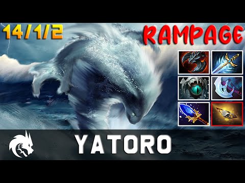 Yatoro Morphling RAMPAGE | New Patch 7.32b | Dota 2 Pro MMR Gameplay #40