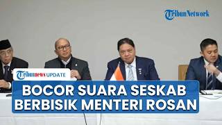 Detik-detik Suara Seskab Teddy Bocor saat Berbisik ke Menteri Rosan: Undang Saya Buat Pajangan Saja