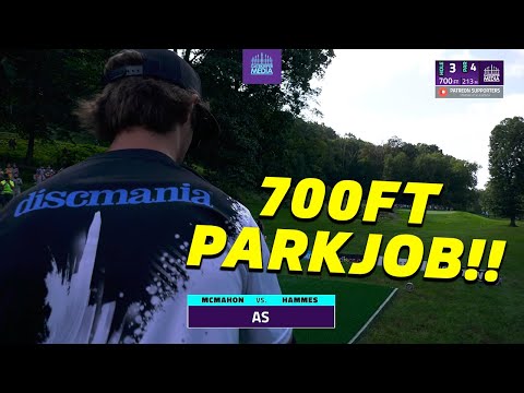 Eagle McMahon Throws An IMPOSSIBLE Shot And Parks A 700ft Hole!!