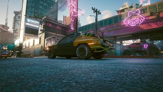 PC　サイバーパンク2077　テスト動画