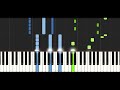 Elektronomia - Summersong 2018 - PIANO TUTORIAL