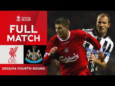 Iconic clash at Anfield 💥 | Liverpool (2-1) Newcastle United | Full Match | Emirates FA Cup 2003/04