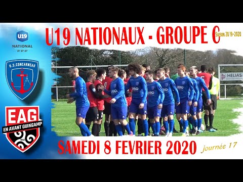 U19 Nationaux/  Us Concarneau - EA Guingamp (HP 1080P)