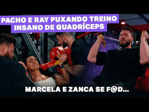 MARCELA AND ZANCA GET SCREWED... PACHO AND RAY PULLING OUT AN INSANE QUADRICEPS WORKOUT