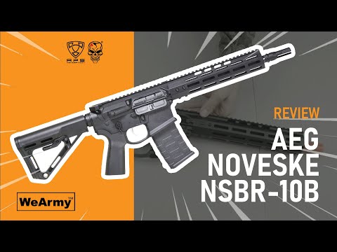 Review do Rifle M4 NOVESKE NSBR-10B - Série WeArmy Reviews