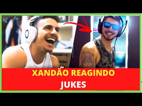 SUPER XANDÃO REAGINDO AO JUKES - JUKES JOGANDO LEAGUE OF LEGENDS