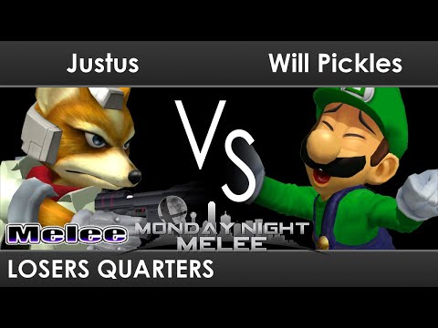 LTL Invitational  - PULSE | Justus (Fox) VS Will Pickles (Luigi) - Losers Quarters - SSBM